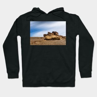 Rocky landscape in the coast of Brittany Hoodie